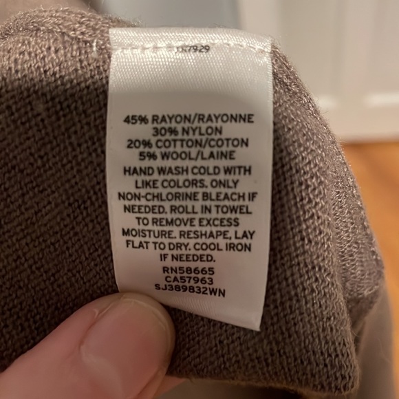 Sejour open cardigan sweater w/ pockets - Picture 2 of 5